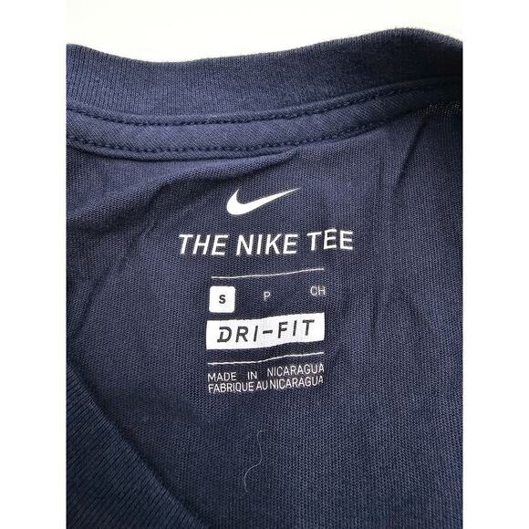 Nike Unisex Small Navy and Orange Chicago Bears NFL Drifit T-Shirt - Picture 7 of 8